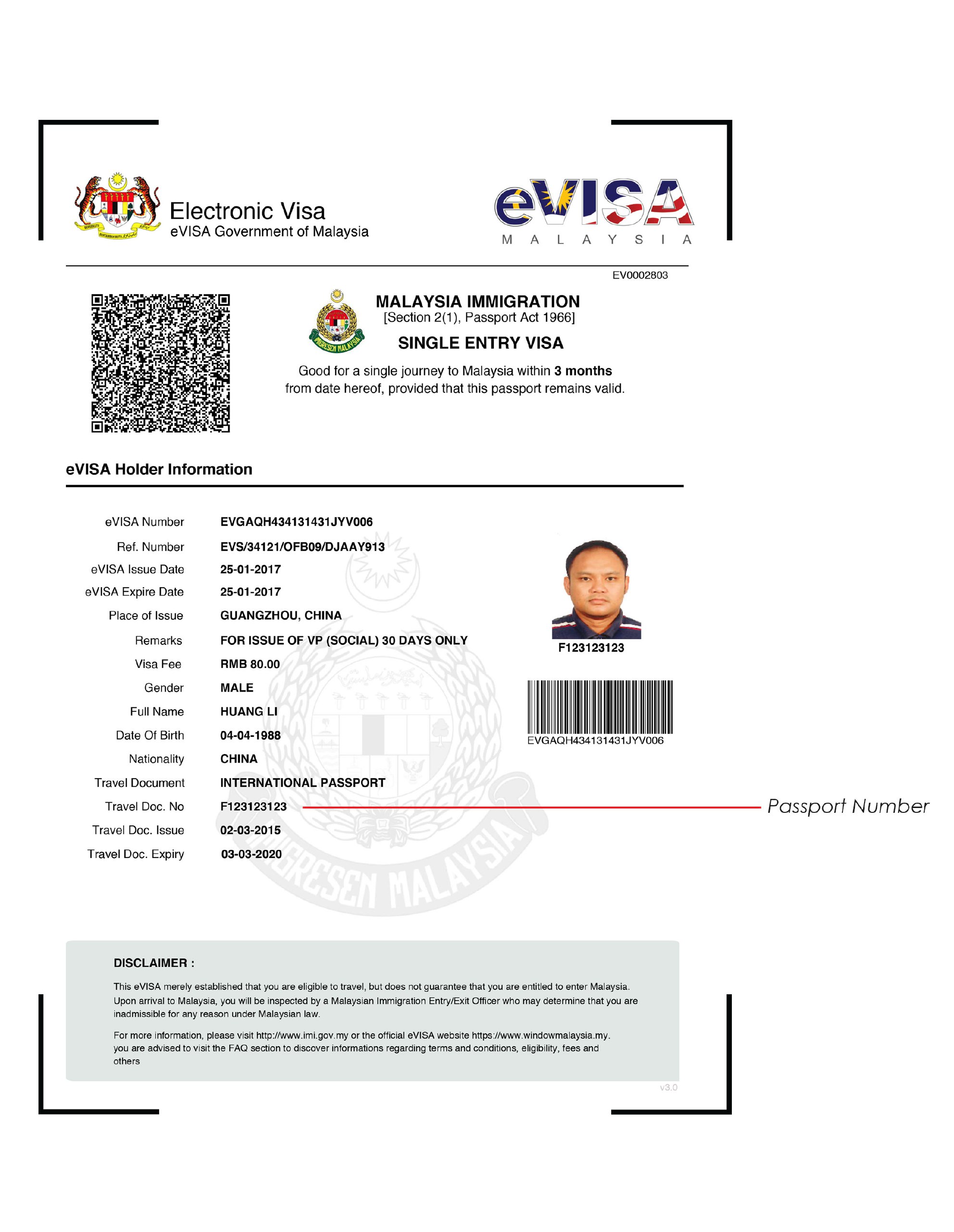 malaysia tourist e visa check